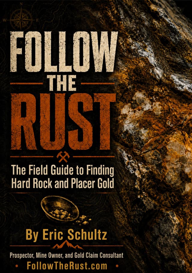 Follow the Rust - The Field Guide to Finding Hard Rock and Placer Gold by Eric Schultz